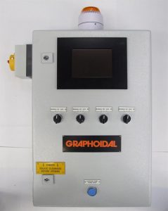 Graphoidal Scoop Spray Control System